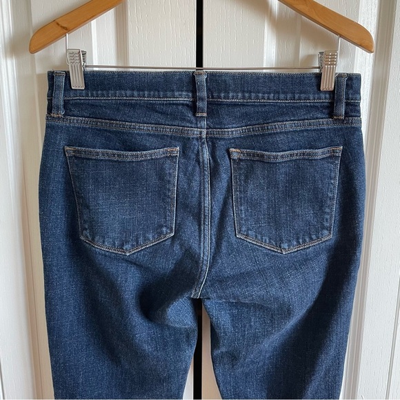 Lauren Ralph Lauren Skinny Jeans Women’s 8 Blue Mid Rise Ankle Zipper Pocket - Picture 8 of 14